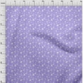 thumbnail image 4 of oneOone Tissu Polyester Spandex Améthyste Matériel de Couture Floral Tissu Imprimé au Mètre 56 Pouces de Large, 4 of 5