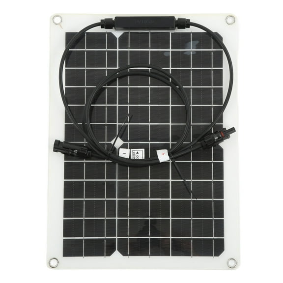 Panel Solar De 18 V, Controlador De Pantalla Grande De Laminación PET Panel Solar Parámetro Ajustable Ambiental Con Núcleo De Cobre Para Casa Flotante ANGGREK Otros Deportes