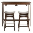 thumbnail image 4 of SAFAVIEH Colbie 3 Piece Easy Storage Solid Pub Set, Espresso, 4 of 14