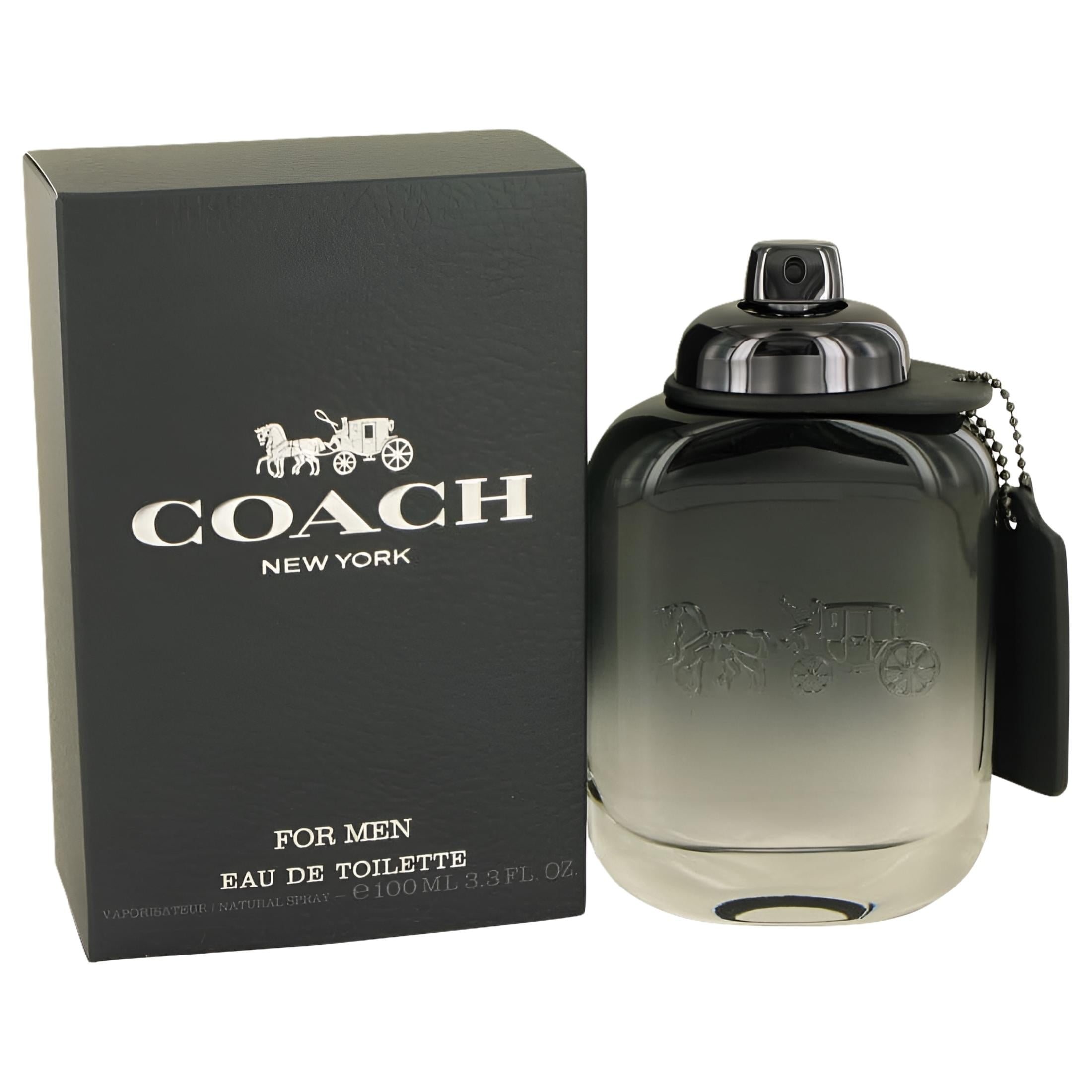 COACH New York for Men - 3.3 Oz / 100 ml Perfume, EDT Fragrance