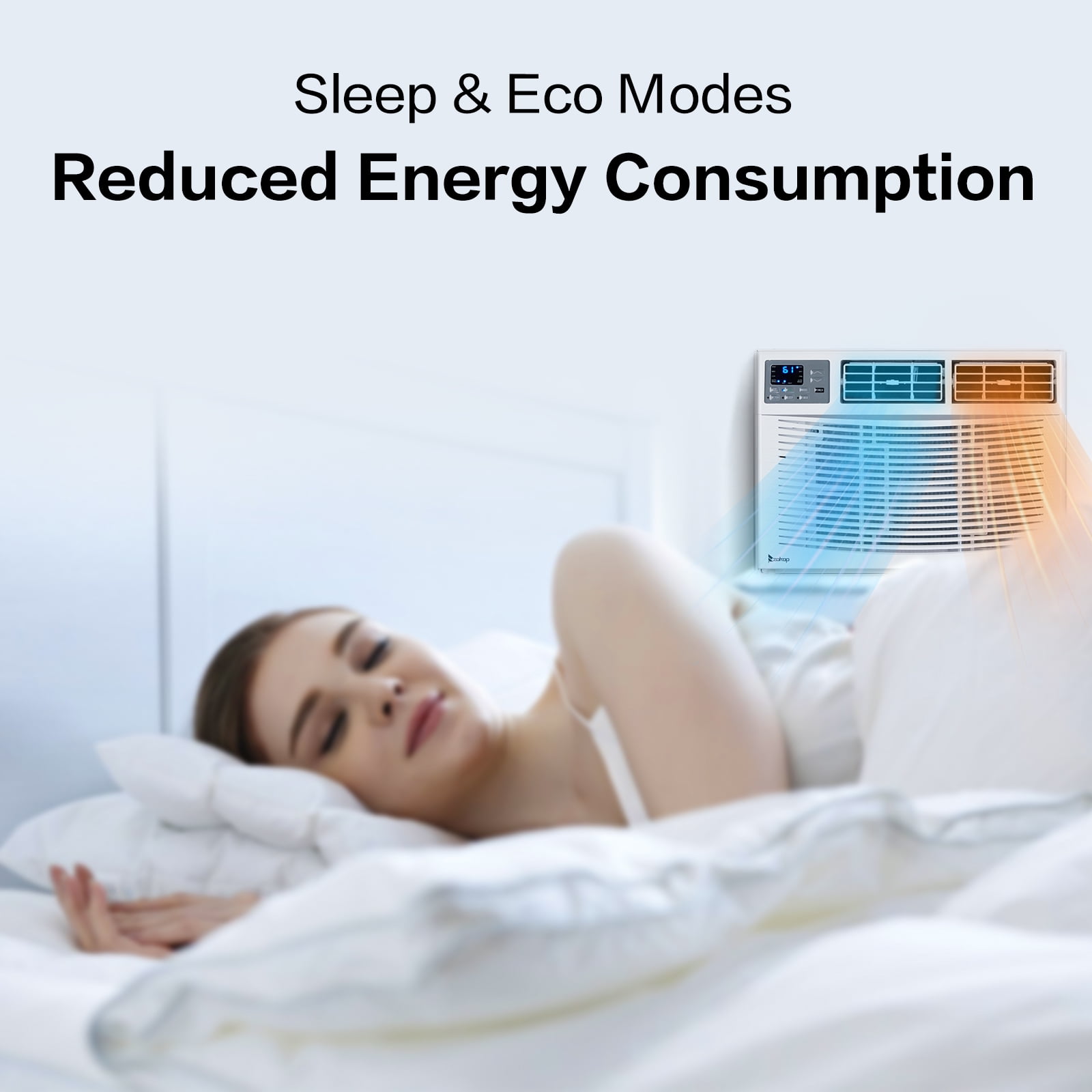 Ktaxon WiFi Enabled 12000 BTU Heat And Cool Window Air Conditioner With Wifi Controls