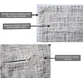 thumbnail image 3 of Oveesha 12" x 20" French Country White Trimmed Edge Decorative Pillow Case, 3 of 5