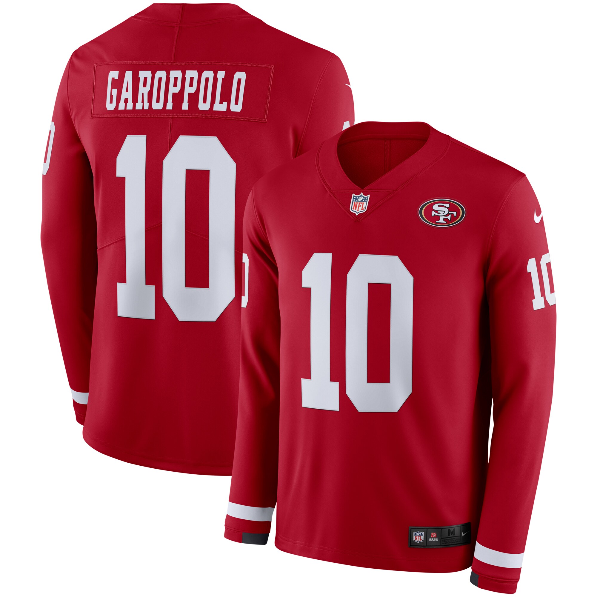 long sleeve 49ers jersey