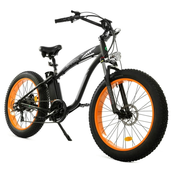 Ecotric 26" Electric Fat Tire Mountain Bicycle, 750W