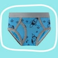 thumbnail image 2 of Boys Underwear Cute Cartoon Truck Print Panties Briefs for Kids, 2 of 3