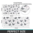 thumbnail image 7 of French Bulldog Kitchen Rugs Sets Of 2,Anti Fatigue Kitchen Mat Rugs Non Slip Washable,Decorative Kitchen Floor Mats for Kitchen,Sink,Laundry,17"x30"+17"x47", 7 of 7