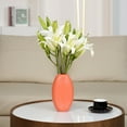 thumbnail image 1 of Fiudx Jarrón Decorativo de Plástico, Imitación Esmaltado, Elegante Decoración para El Hogar, Versátil Arreglo Floral, Ideal para Mueble de Tv de Sala, Accesorio Moderno para Interiores, Tamaño de 23, 1 of 6