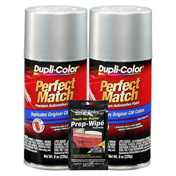 Dupli Color Pewter M Exact Match Automotive Paint 8 Oz Bundles Prep Wipe 3 Items Walmart Com Walmart Com