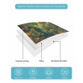 thumbnail image 5 of Forest Queen Size Down Alternative Comforter, Lightweight Comforter Quilt Bedding Set with Pillow Shams Vintage Cottage Mushroom Tree Floral Green All Seasons Bed Comforter Duvet Insert 90"x96", 5 of 7