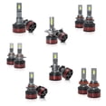 thumbnail image 4 of A3 LED Ampoules 10-32V 60W 6000LM 6000K Haute Luminosité Phare Conversion Kit IP68Pack de 2, 4 of 9