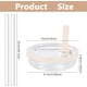 thumbnail image 3 of Pack Tapas de Repuesto para Vasos Stanley 40 Oz – Reutilizables, Compatibles con HydroJug, Material Sin A (Beige), 3 of 3