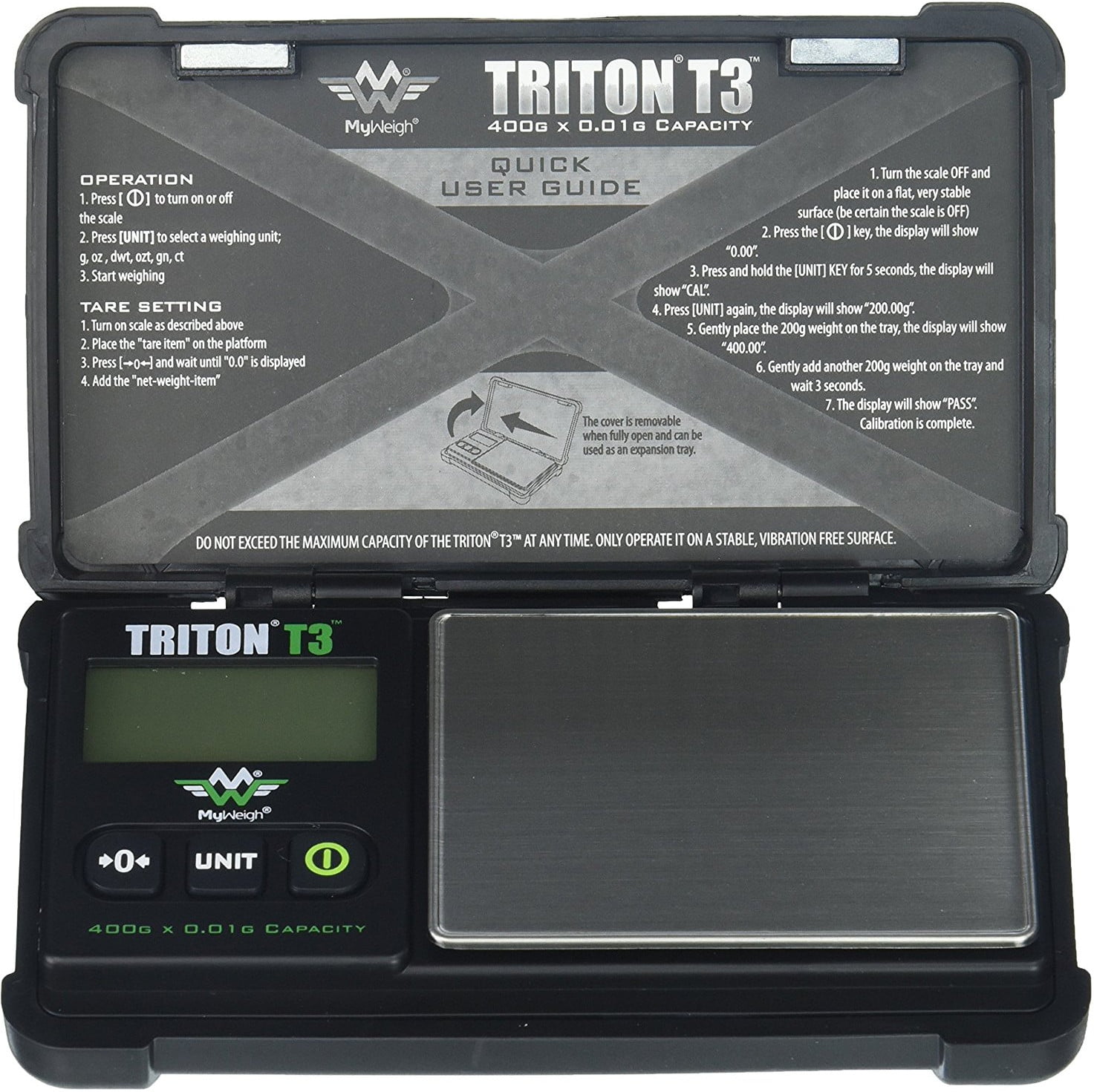 Triton T3 Digital Pocket Scale by My Weigh – Myxed Up Creations, Glass  Pipes, Vaporizers, E-Cigs, Detox