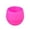 Pink #y68, variant on BiFandian Mini Plastic Pot, Ribbed Small Round Flower Planter Colorful Nursery Container, Cactus Herb Desktop Bonsai Decor, 6 Color Options for Shelf, Windowsill