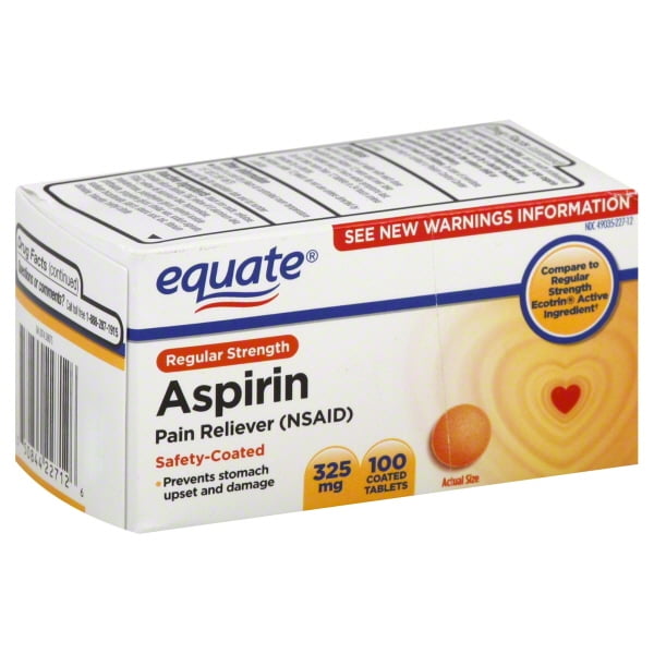 Equate Asprin, 100ct