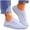 White, variant on Womens Canvas Sneaker Low Top Lace-up Tennis Shoes Trendy Comfortable Non Slip Walking Shoes