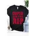 thumbnail image 4 of Cupid Aim For RIP Graphic Tee T-Shirt PLUS, 4 of 6