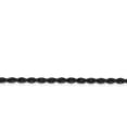 thumbnail image 1 of Collier Chaîne Corde en Acier Inoxydable Noir 4 mm 22 Pouces Pendentif Breloque, 1 of 7