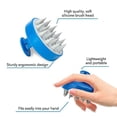 thumbnail image 3 of Nizoral Hair Shampoo Brush with Soft Silicone Scalp Massager Brush Head, for All Hair Types, Deep Cleanses Scalp and Removes Dead Flaky Skin and Residue, Pack of 2, 3 of 5