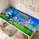 thumbnail image 2 of Sonic alfombrilla de escritorio/mesa extra-grande con base antideslizante de cuero y diseño temático; versátil para escritorios de ordenador, mesas de comedor, etc. 30 × 60 cm, 2 of 6