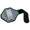 thumbnail image 2 of Showman Gray & Blue Aztec Phone Holster/Armband, 2 of 3