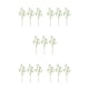 thumbnail image 2 of Plantas Artificiales Cateissary 3 Piezas Verdes Realistas, 2 of 6