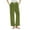 Army Green#1, variant on Tnhcen Women's Flannel Pajama Pants Fleece-Lined Winter Sleepwear Drawstring Waist 100% Polyester Loose Fit Thermal Pants S-2XL Cozy Loungewear