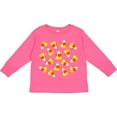 thumbnail image 3 of Inktastic Just Candy Corn Boys or Girls Long Sleeve Toddler T-Shirt, 3 of 5