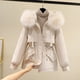 thumbnail image 2 of Chaqueta de algodón versátil de felpa para mujer, versión coreana, chaqueta corta de algodón, chaqueta suelta, chaqueta de algodón, 2 of 5