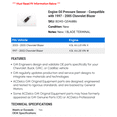 thumbnail image 2 of Engine Oil Pressure Sensor - Compatible with 1997 - 2005 Chevy Blazer 1998 1999 2000 2001 2002 2003 2004, 2 of 2