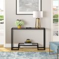 thumbnail image 4 of Henn&Hart 14" Brass Metal/Fabric Table Lamp, 4 of 9