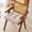 Off-White, variant on Dual Sided Faux Leather Seat Cushion - Waterproof Square Seat Pad for Dining Room, Kitchen and Office Chair Cushion with Handle 17.7"X17.7"X3.15" (1 Pack, White)
