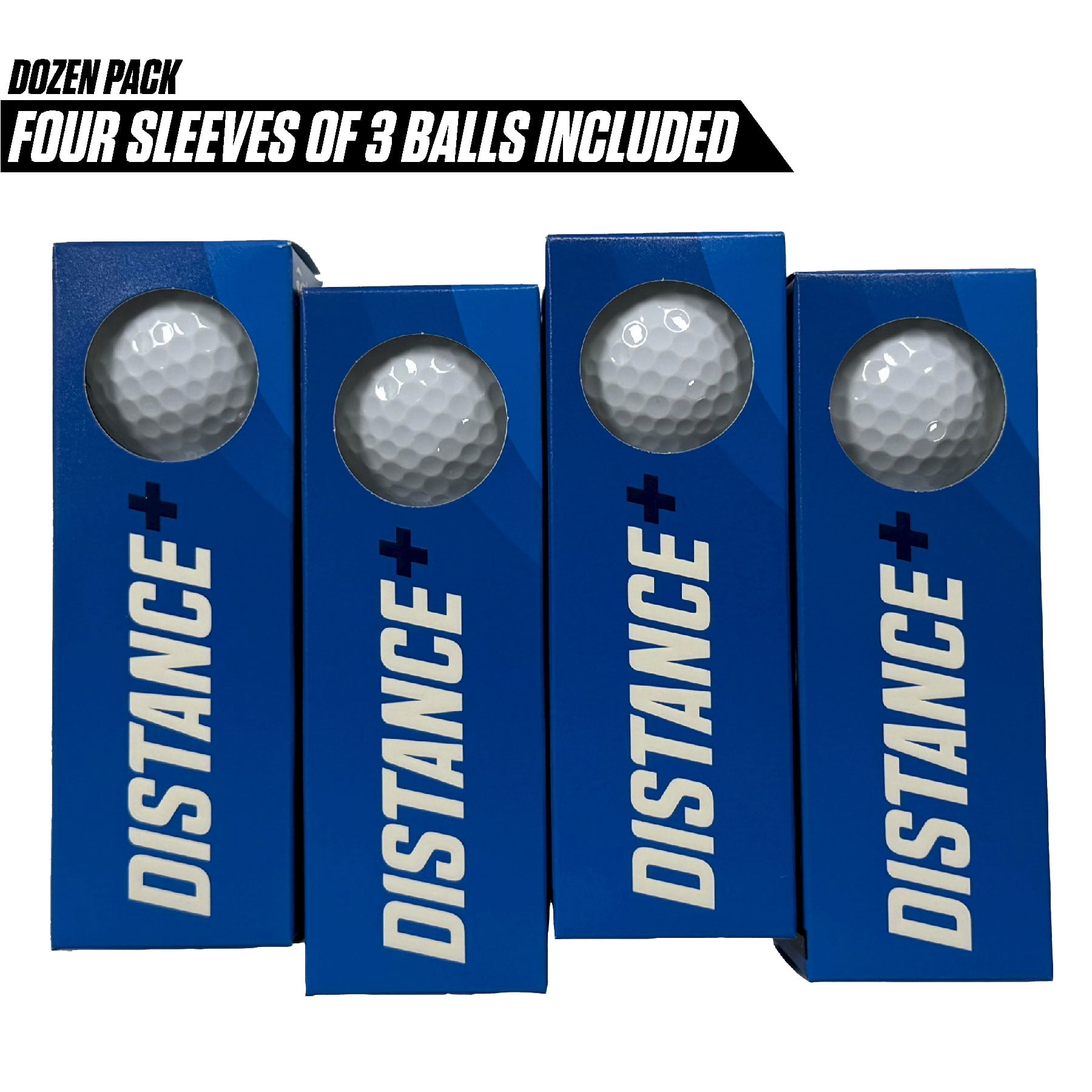 Texas A&M University Aggies Logo Edition TaylorMade Distance+ Golf Balls 12-Pack (Dozen)