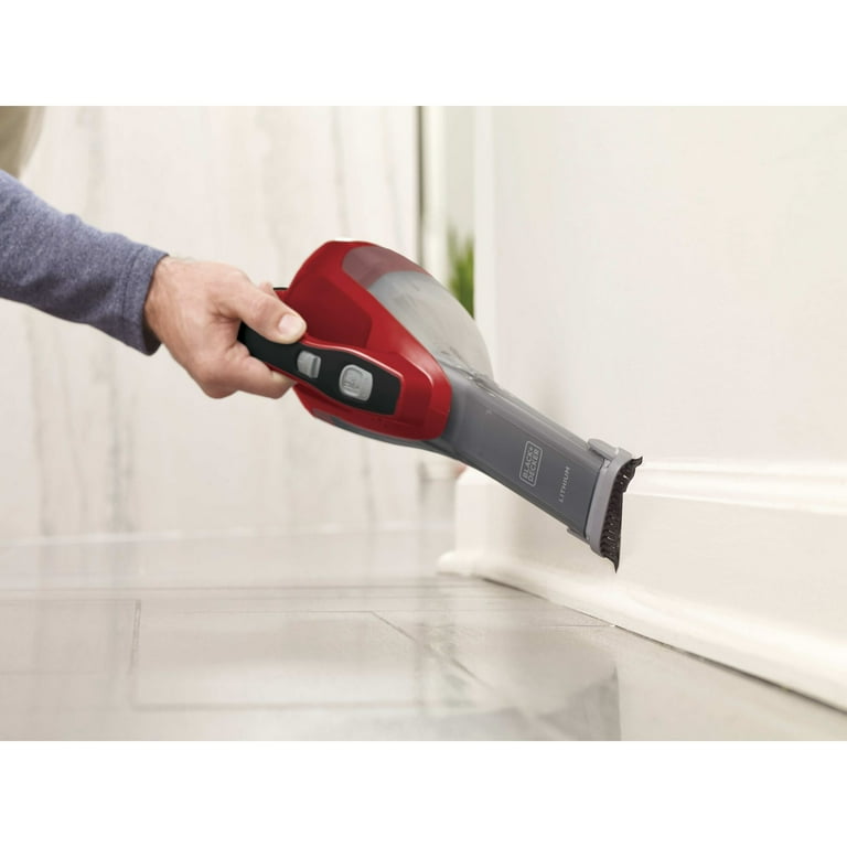 Decker Lithium Black Decker Dustbuster Wh Review Black And