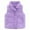 Purple, variant on YAYUBA Corduroy Vest for Toddler Sleeveless Winter Jacket Stand Collar Thick Warm Coat