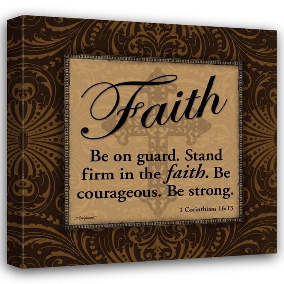 Todd Williams 15x15 Gallery Wrapped Canvas Wall Art Titled - Faith