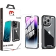 thumbnail image 2 of Funda MYBAT Lux para iPhone 14 PRO Negra con mica de Cristal MYBAT Lux, 2 of 7