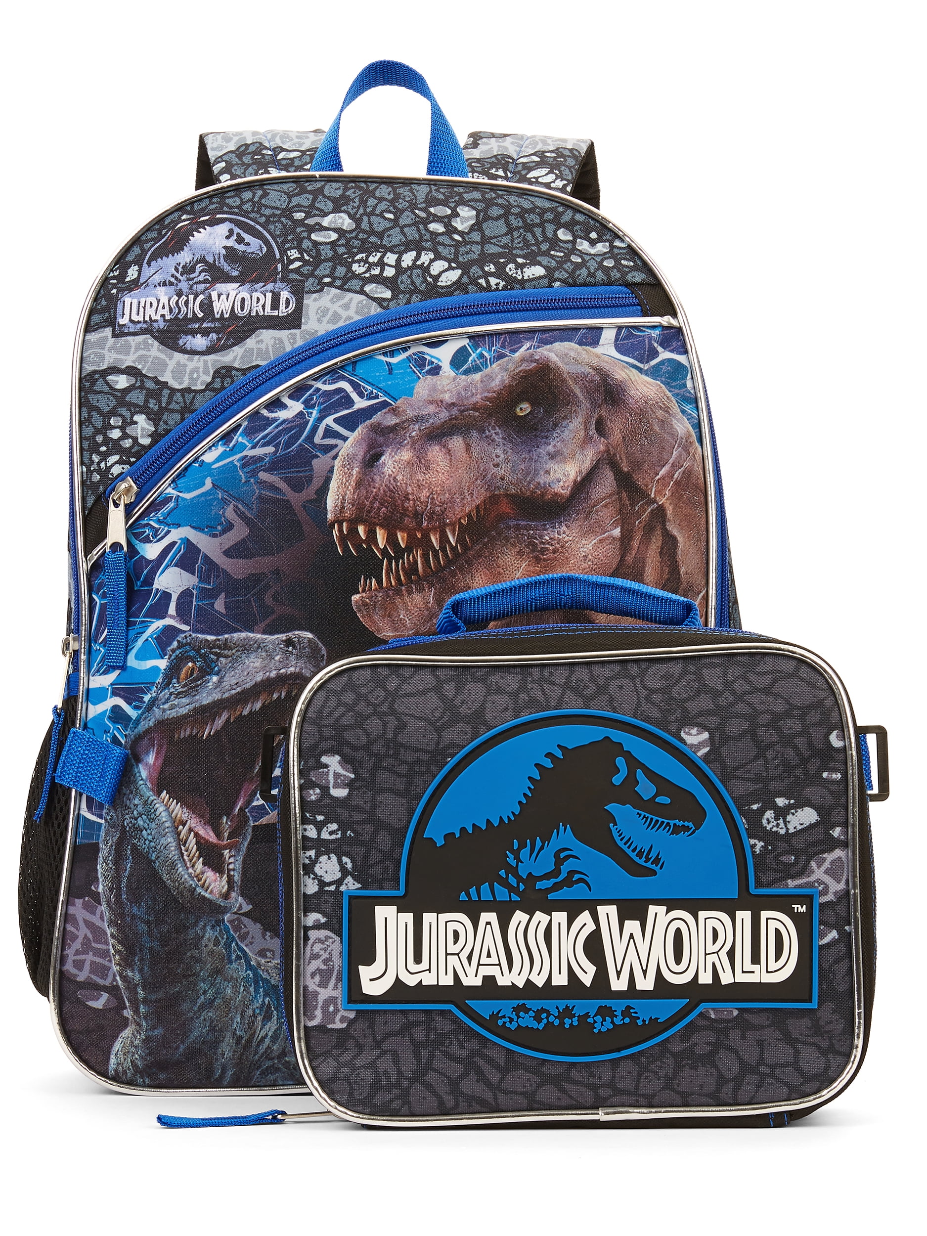 Jurassic World Dinosaur Kids Large Backpack Cooler Lunch Bags Pen Case Gifts Lot 