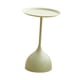 thumbnail image 1 of Mesa auxiliar redonda pequeña, mesa de centro, mesa de sofá lisa, mesa de pedestal altura 59cm, 1 of 9