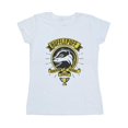 thumbnail image 1 of Harry Potter Womens Hufflepuff Toon Crest Cotton T-Shirt, 1 of 3