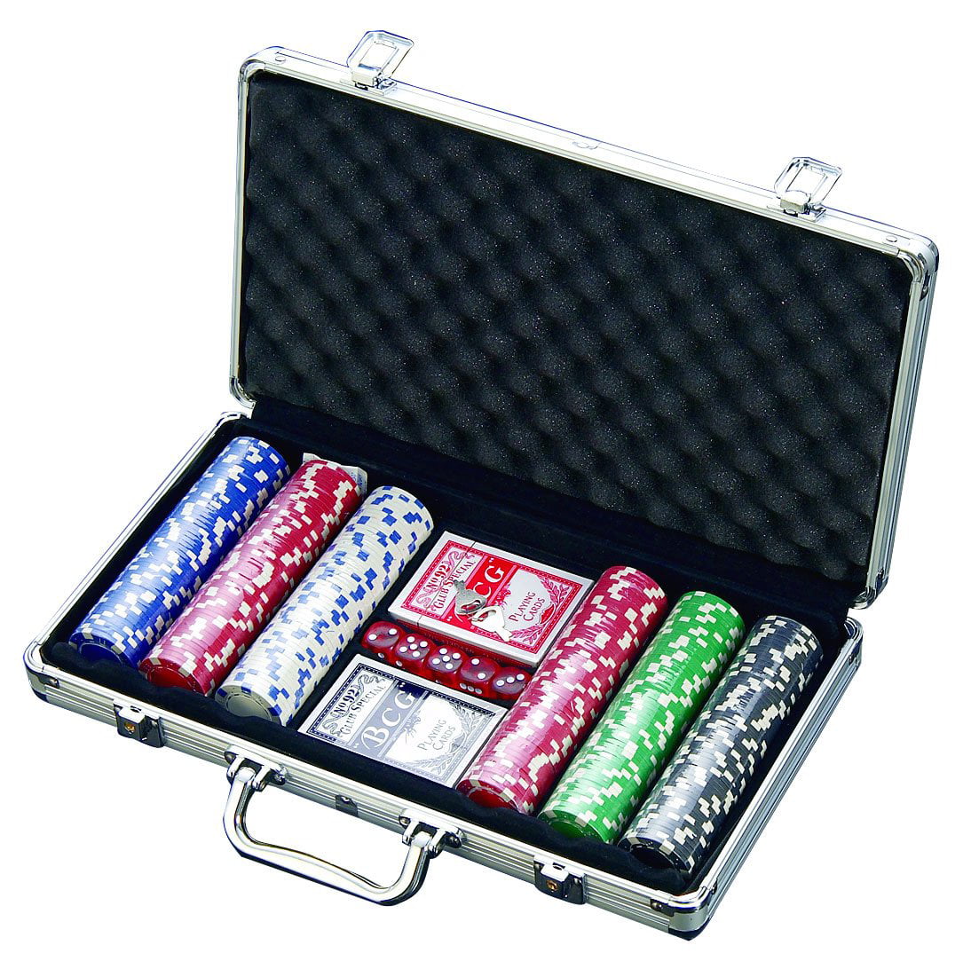 Fat Cat 11.5 Gr 500 Texas Hold'em holdem Clay Poker Chip Set Aluminum Case Dice 