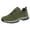Green, variant on Mens Shoes,Men Sports Fashion Sneakers Thick Sole Flat Bottom Comfortable Lace Up Mountaineering Walking Casual Athletic Footwear,Shoes for Men,Grey,12