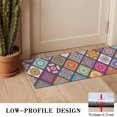 thumbnail image 3 of Multicolor Ethnic Mandala Pattern Door Rugs,Washable Non Slip Door Mats Indoor,Decorative Door Mats,Entry Mat Indoor for Entrance,Bedroom,Kitchen,Bathroom,16"x47", 3 of 6