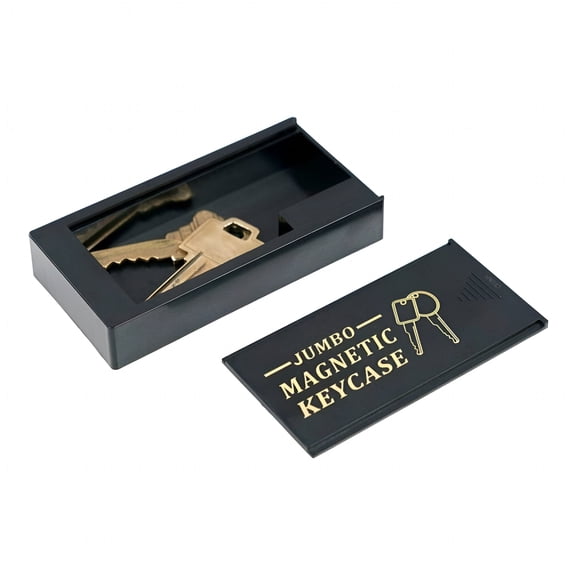 LAMIRO Magnetic Car Keys Holder Secret Stash Box Hidden Storage Boxes for Money Jewelry
