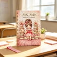 thumbnail image 4 of QISIWOLE 5.8x8.3in Monthly 5 Year Planners and Appointment Book with Monthly Tabs, 5.5 in x 8.3 in, Pink, 4 of 7
