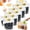 10PCS-M, variant on Reusable Airtight Storage Bags, Food-Grade Stand-Up Bulk Seal Grain Bag, Transparent Leak-Proof Moisture-Proof Cereal Containers with Handle, Funnel and Screw Cap for Flour, Rice, Cereal