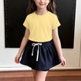 thumbnail image 5 of Amidoa Girls Short Sleeve Graphic Cute Cotton T-Shirts Kids Summer Tops Casual Soft Crewneck Tees Hot Pink Size 4T, 5 of 6