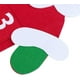 thumbnail image 2 of 1 calendario de adviento de fieltro de Papá Noel, calendario de adviento de fieltro de Papá Noel, calendario de adviento colgante de fieltro, accesorios de Navidad, decoración navideña, adornos navideños (rojo) ER, 2 of 5