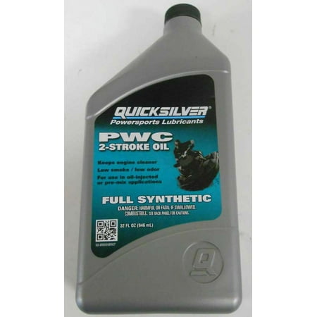 New Mercury Mercruiser Quicksilver Oem Part # 92-8M0058907 Oil-Pwc Syn