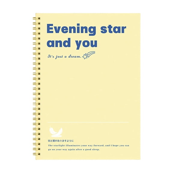 Solivara Top Binding Lined Notebook 60 Sheets Assorted Color White Paper For Note Taking (D,8.07 × 5.51in)
