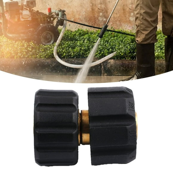 Bgsha Adaptateur de Connecteur d'Équipement Owen en Laiton pour Karche Lances M22 IG OhM22 IG Union M22 Union R Nettoyeur Haute Pression